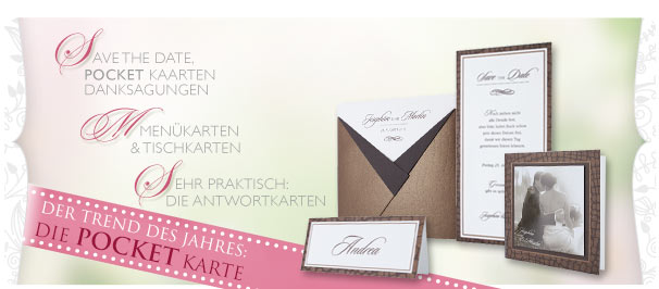 Hochzeitskarten & mehr